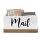 Elegant Designs Mail Script Mail Holder with Handles